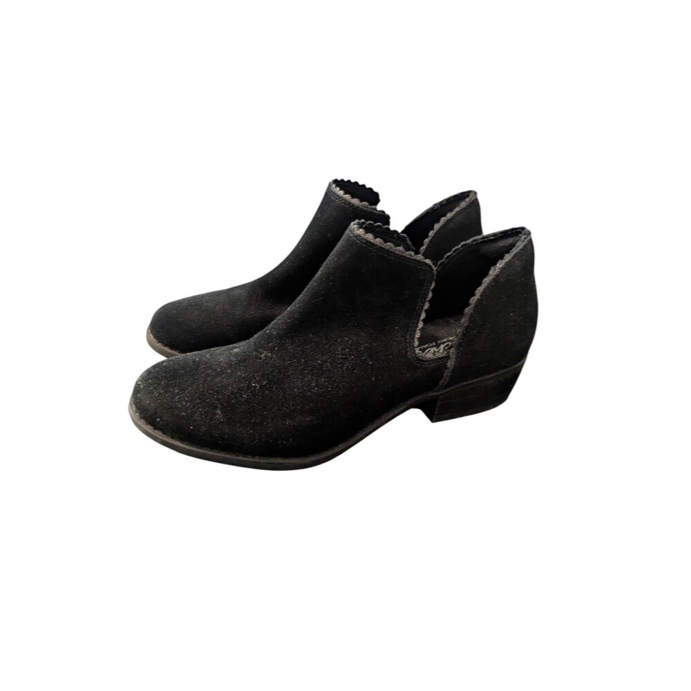 Skechers Texas Ankle Boots Black Water Repellent Women's 9
